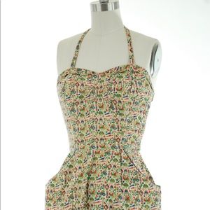 Vintage 1950’s Halter Day Dress M